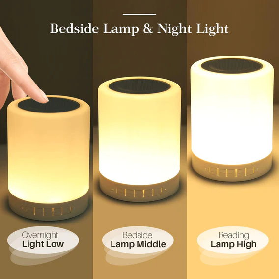 6249 Wireless Night Light LED Touch Lamp Speaker - Image 5
