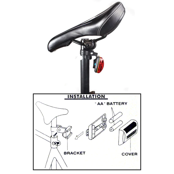 9068 Safety Flashing Light, 5 LED Light, 1 Piece, Red Light - Image 6
