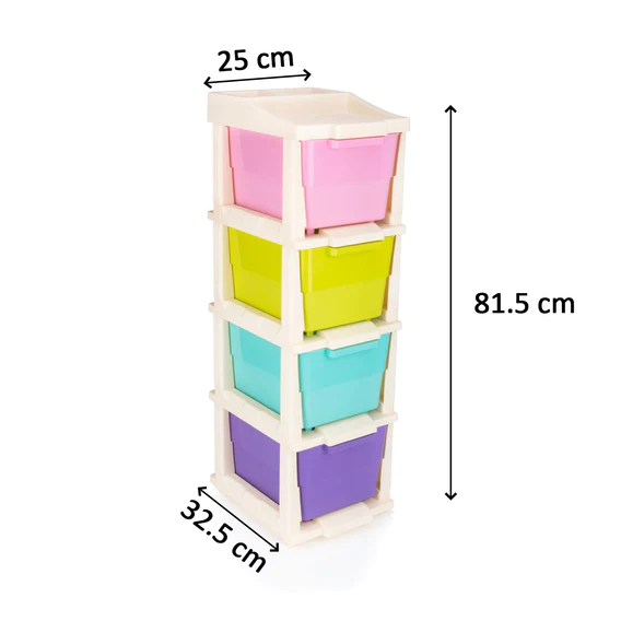 0768A 4 Layer Multi-Purpose Modular Drawer Storage System - Image 5