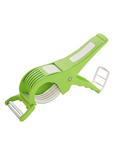 2223 Multipurpose 2 in 1 Stainless Steel Vegetable Cutter/Peeler - Image 2