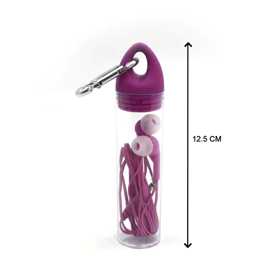 7273 Phone Earphones with Microphone with Case - Image 5