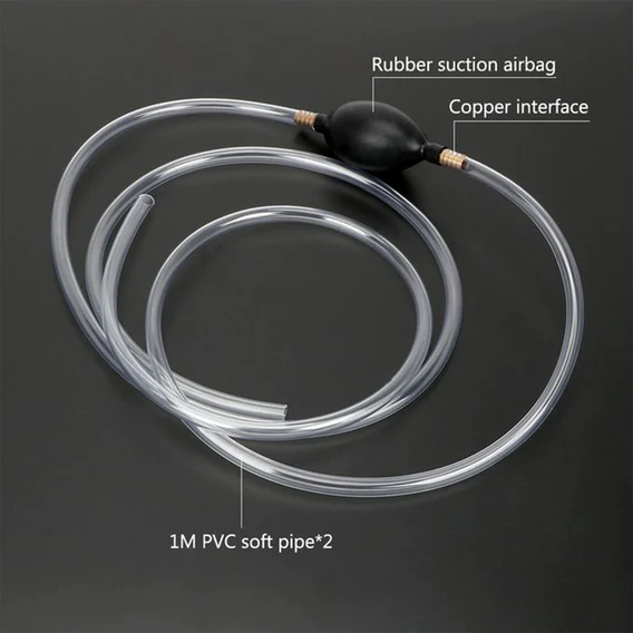 9085 Fuel Transfer Pump Kit. Flow Hand Pump Portable Manual Car Fuel Transfer Pump for Petrol Diesel Oil Liquid Water Fish Tank. - Image 4