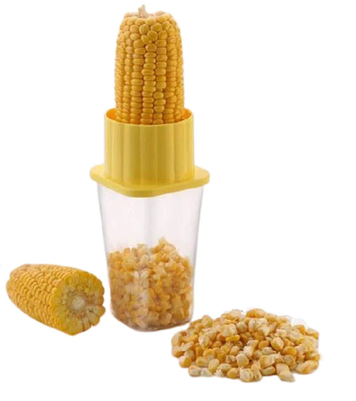 2320 Multi Use Plastic Corn Stripper Cob Remover Bowl - Image 4