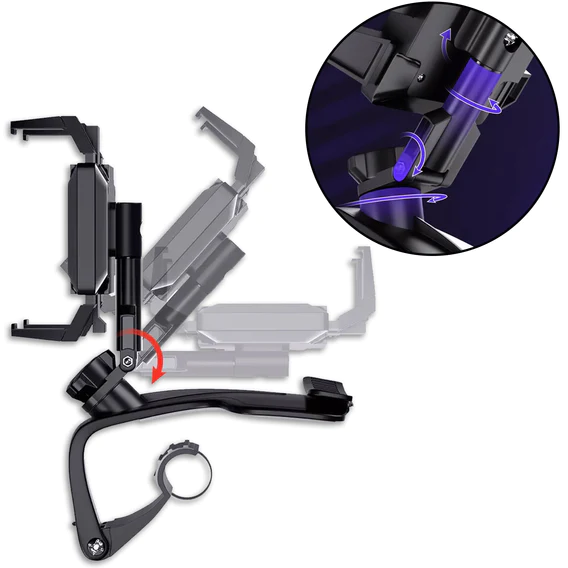 6281 Car Mobile Phone Holder Mount Stand with 360 Degree. Stable One Hand Operational Compatible with Car Dashboard. - Image 6