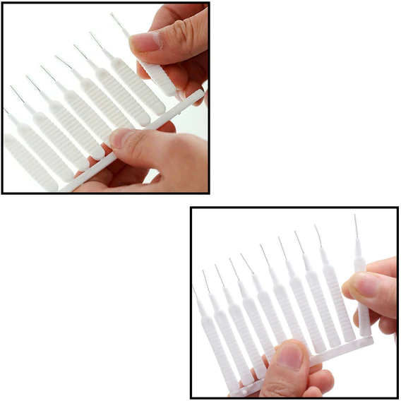 4985 10pcs Shower Nozzle Cleaning Brush, Reusable Multifunctional Shower Head Anti-Clogging Small Brush - Image 7