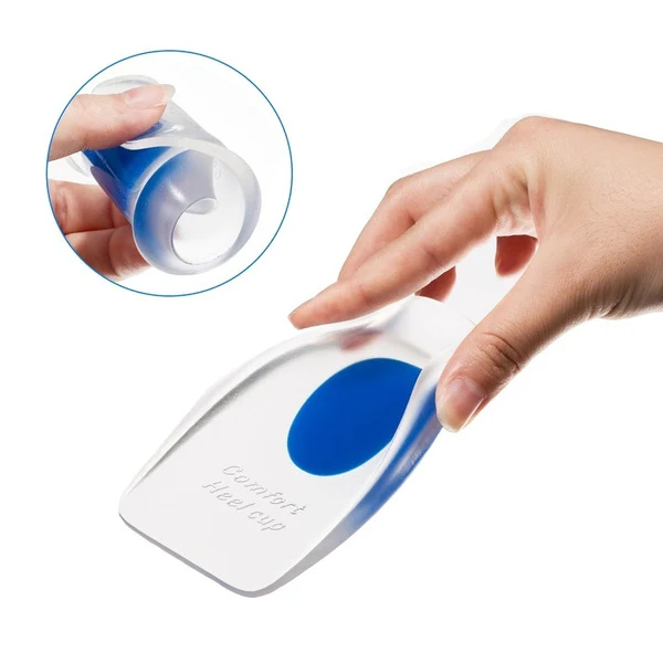 1413 Gel Heel cups Silicon Heel Pad for Heel Ankle Pain - Image 6