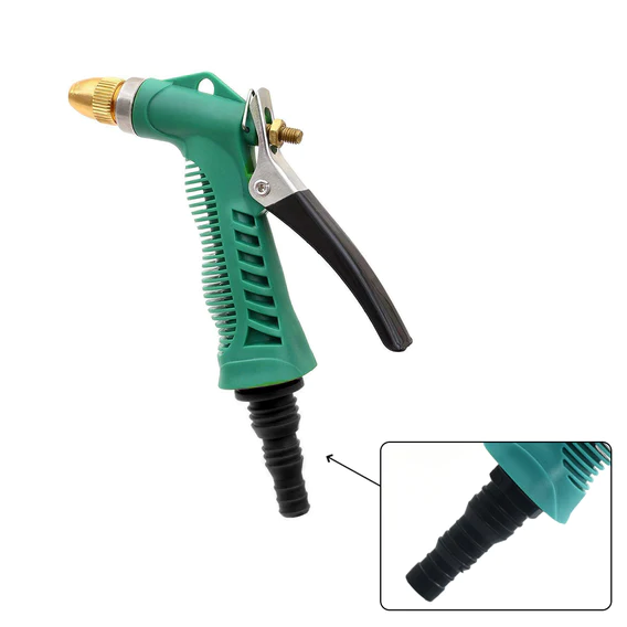 9046 Garden Hose Nozzle Water Spray Gun Connector Tap Adaptor - Image 4