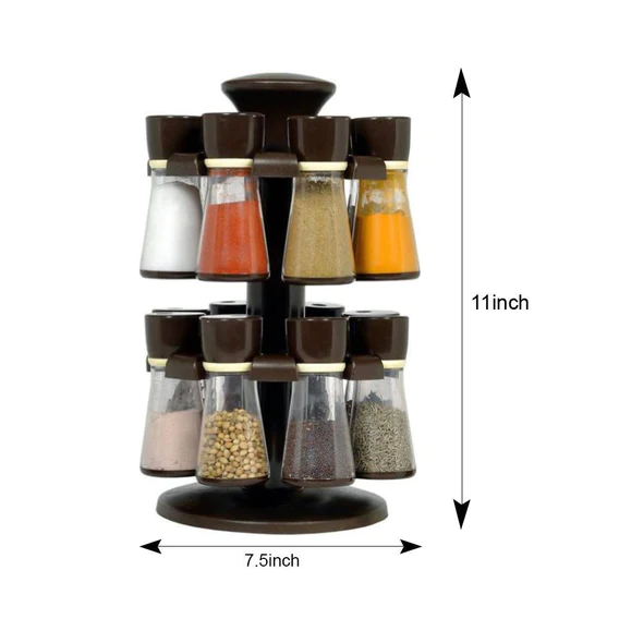 0103 Revolving Plastic Spice Rack  (16 Pcs) - Image 4