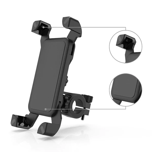 1456 Bike Phone Mount Anti Shake and Stable Cradle Clamp with 360Â° Rotation - Image 7