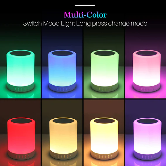 6249 Wireless Night Light LED Touch Lamp Speaker - Image 3