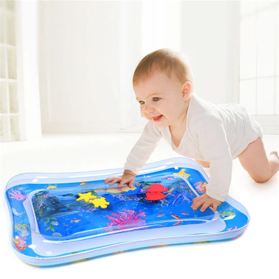 8090 Baby Water Mat Inflatable Baby Play Mat Activity Center for Infant Baby Toys 3 to 15 Months, Baby Gifts for Boys Girls(Assorted Design) - Image 3