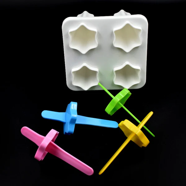 6307 4 Pc Ice Candy Maker used for making ice-creams in all kinds of places including restaurants and ice-cream parlours etc. - Image 4