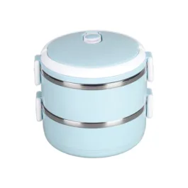 2873 Multi Layer Stainless Steel Hot Lunch Box (2 Layer)