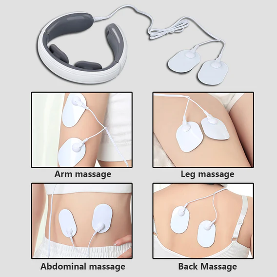6199 Electric Neck Massager for Deep Tissue Pain Relief Cervical Vertebra Massager - Image 3