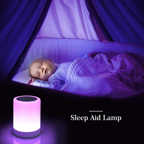 6249 Wireless Night Light LED Touch Lamp Speaker - Image 2