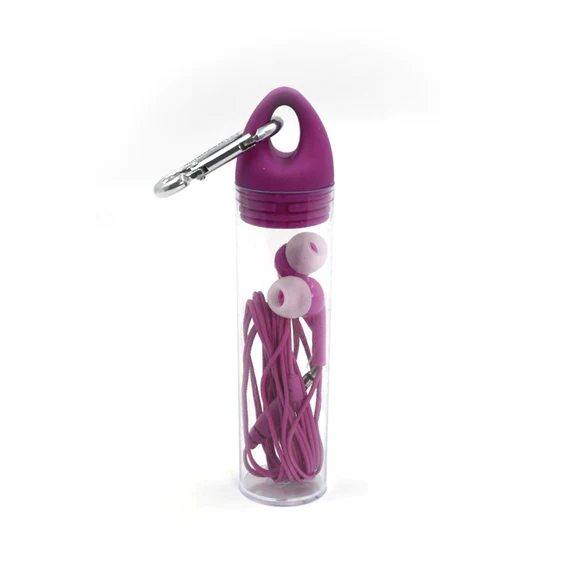 7273 Phone Earphones with Microphone with Case - Image 2