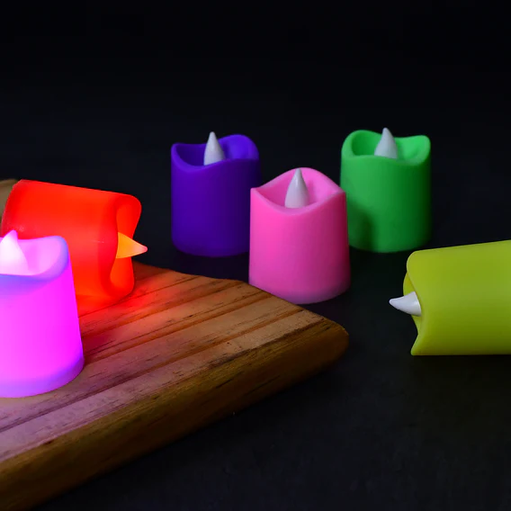 6430 1PC FESTIVAL DECORATIVE - LED TEALIGHT CANDLES | BATTERY OPERATED CANDLE IDEAL FOR PARTY. - Image 6