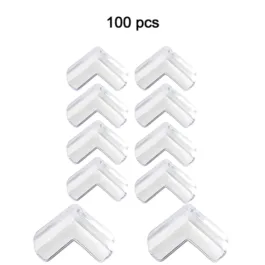 9043 100pc Square edge protector used widely for protecting edgy materials etc. Including all material purposes.
