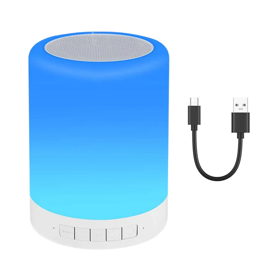 6249 Wireless Night Light LED Touch Lamp Speaker - Image 6