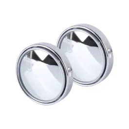 6205 360DEGREE BLIND SPOT ROUND WIDE ANGLE ADJUSTABLE CONVEX REAR VIEW MIRROR – PACK OF 2