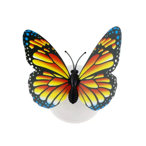 6235 The Butterfly 3D Night Lamp Comes with 3D Illusion Design Suitable for Drawing Room, Lobby. - Image 2