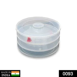 0093 Plastic 3 Compartment Sprout Maker, White