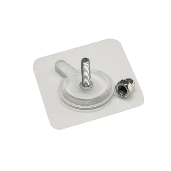 9017 Adhesive Screw Wall Hook used in all kinds of places including household and offices for hanging and holding stuffs etc. - Image 5
