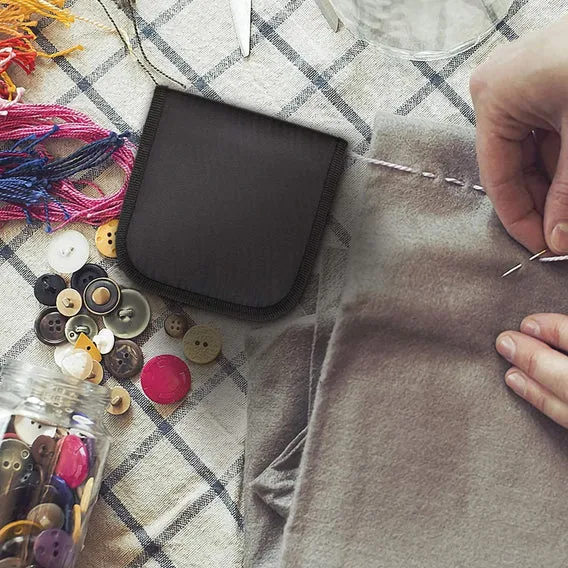 6052A 33Pc Purse Sewing Set For Carrying Various Sewing Items And Stuffs In It. - Image 3