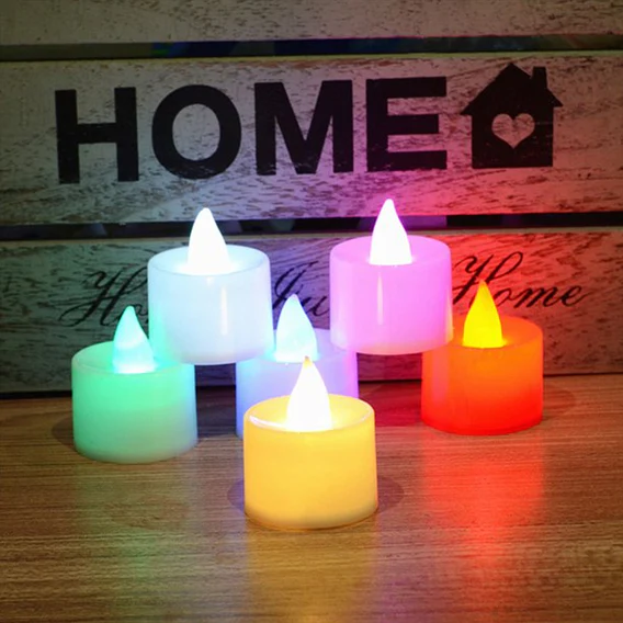 6430 1PC FESTIVAL DECORATIVE - LED TEALIGHT CANDLES | BATTERY OPERATED CANDLE IDEAL FOR PARTY. - Image 7
