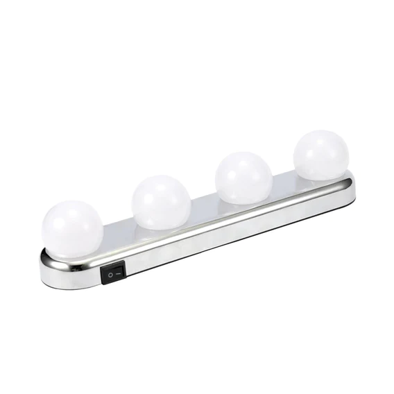 6189A Glow Make Up Light Portable Cosmetic Kit Battery Powered Mirror Lighting Super Bright - Image 7