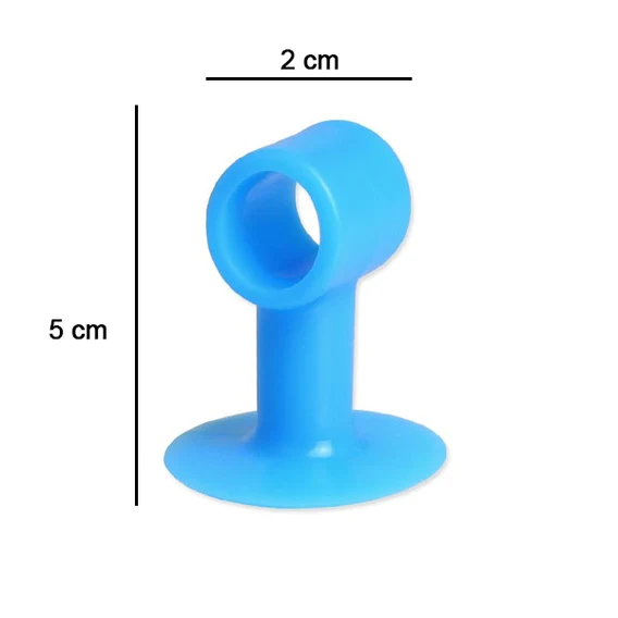 1442 Door Stopper Mini Anti-Collision Silicone Door Handle Crash Pad - Image 4