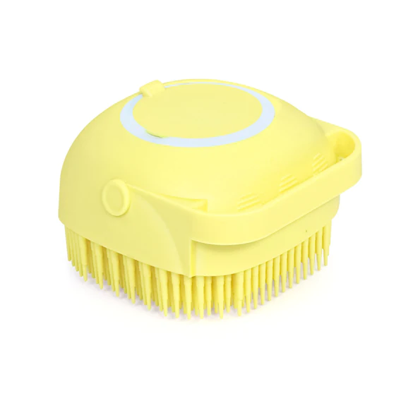 1348B SILICONE MASSAGE BATH BODY BRUSH WITH SHAMPOO DISPENSER - Image 7
