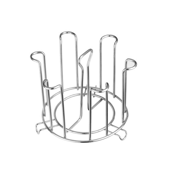 2741 SS Round Glass Stand used for holding sensitive glasses and all present in all kinds of kitchens of official and household places etc. (Moq :-2) - Image 7