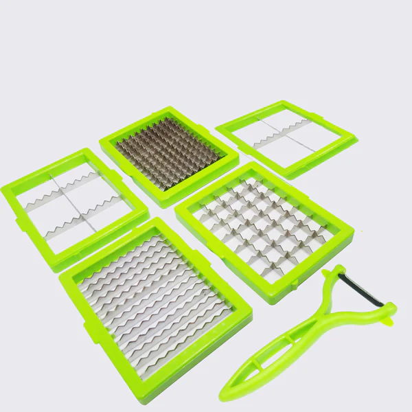 2199 Multipurpose Vegetable and Fruit Chopper Cutter Grater Slicer - Image 6