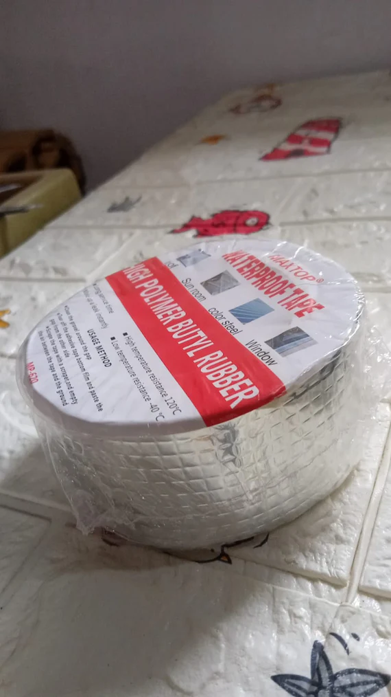 141 SELF-ADHESIVE INSULATION RESISTANT HIGH TEMPERATURE HEAT REFLECTIVE ALUMINIUM FOIL DUCT TAPE ROLL - Image 8