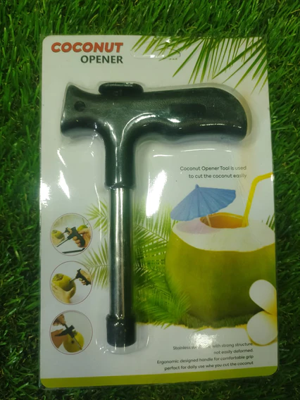 1186 Premium Coconut Opener Tool/Driller with Comfortable Grip - Image 6