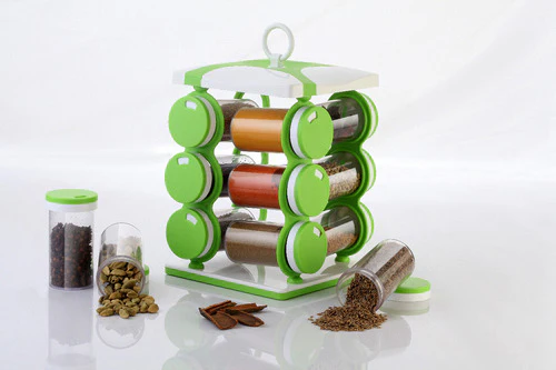 2036 Spice jar Set - Food Grade Plastic 12pcs Spice jar - Image 2