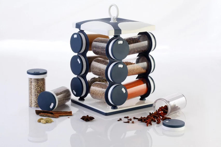 2036 Spice jar Set - Food Grade Plastic 12pcs Spice jar - Image 6