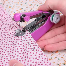 169 Handy Stitching Stapler Machine Pocket Portable Mini Sewing Cordless Hand-Operated Manual Stitch Stapler Sillai Machine for Garment, Cloth