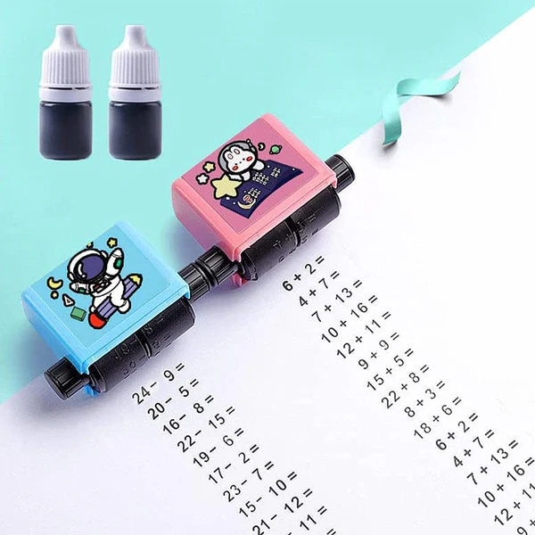 4045 Roller Digital Teaching Stamp, Addition and Subtraction Roller Stamp - Image 8