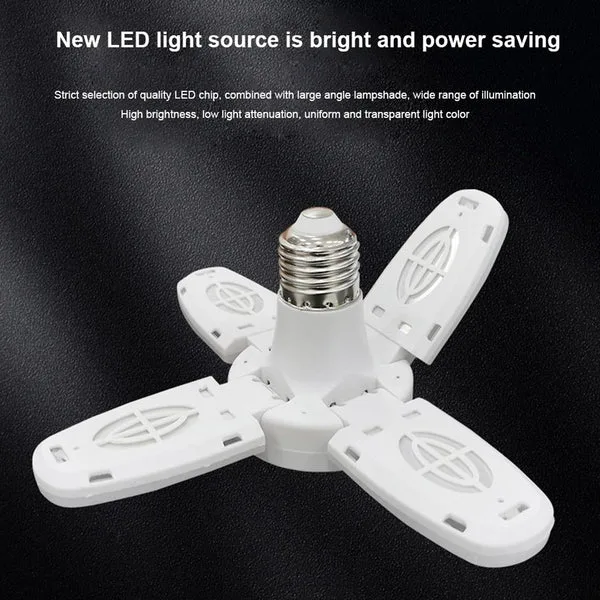 6179 Fan Blade Led Bulb 28V Foldable LED Blade Fan Bulb ( 1 pc ) - Image 7