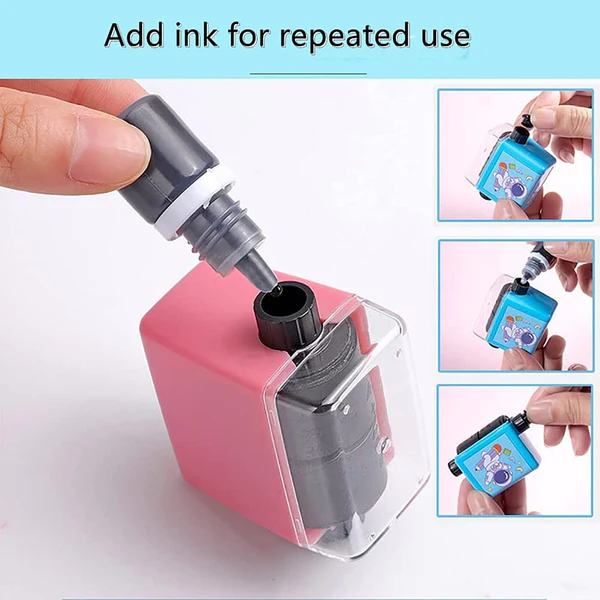 4045 Roller Digital Teaching Stamp, Addition and Subtraction Roller Stamp - Image 3