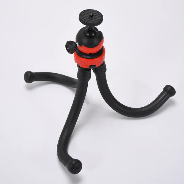 6054 Vlogging Kit for Video Making with Mic Mini Tripod Stand, LED Light & Phone Holder Clip for Making Videos - Image 7