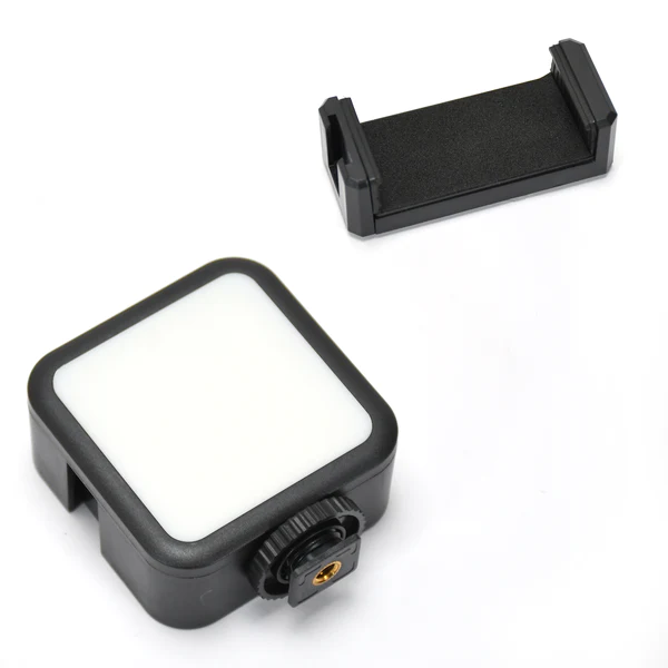 6054 Vlogging Kit for Video Making with Mic Mini Tripod Stand, LED Light & Phone Holder Clip for Making Videos - Image 3