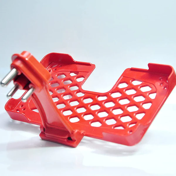6496 Multi-Purpose Wall Holder Stand for Charging Mobile Just Fit in Socket and Hang (Red) - Image 7