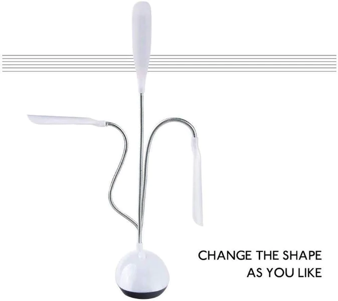 255 Portable LED Reading Light Adjustable Dimmable Touch Control Desk Lamp - Image 6