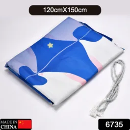 6735 Solid 1 Piece Door Curtain (120x150cm)﻿