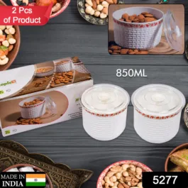 5277 Maple Air Tight Container Jar 850 ml For Home & Kitchen Use Jar Set of 2 pcs