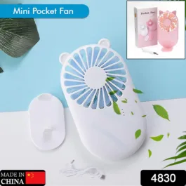 4830 HANDHELD FAN CREATIVE MINI FAN PERSONAL FAN USB FAN POCKET FAN WITH BRACKET TABLE PERSONAL FAN FOR DESKTOP MINI FAN MINI FANS PERSONAL FANS