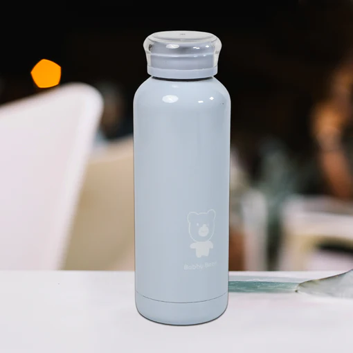 6788 DOUBLE WALL VACUUM STEEL BOTTLE TRAVEL WATER BOTTLE 300ML FOR HOME , OFFICE & SCHOOL USE - Image 4
